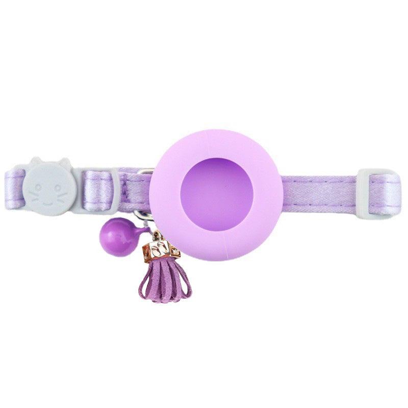 Le collier holster en silicone et clochette