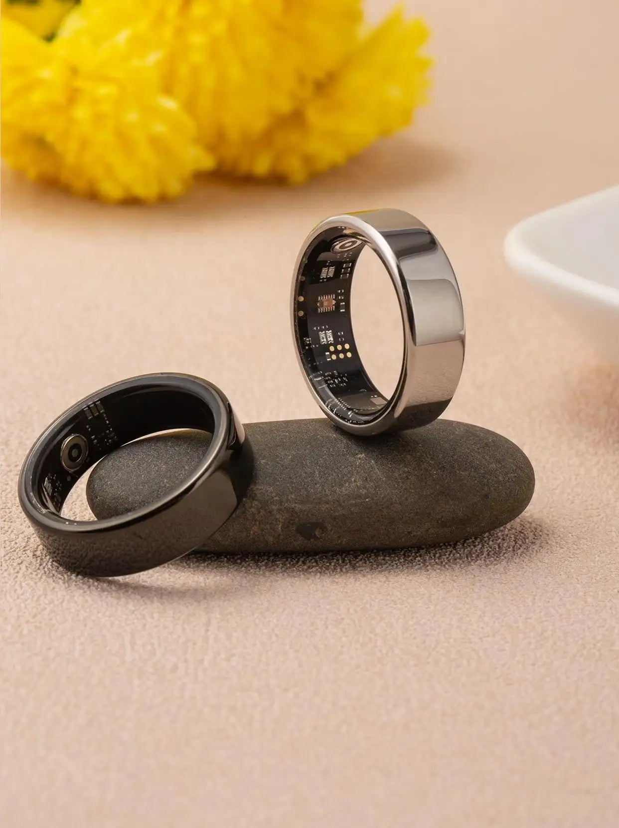 NNEOBA Nova Bague intelligente ,Santé & Fitness Tracker (Taille 9)