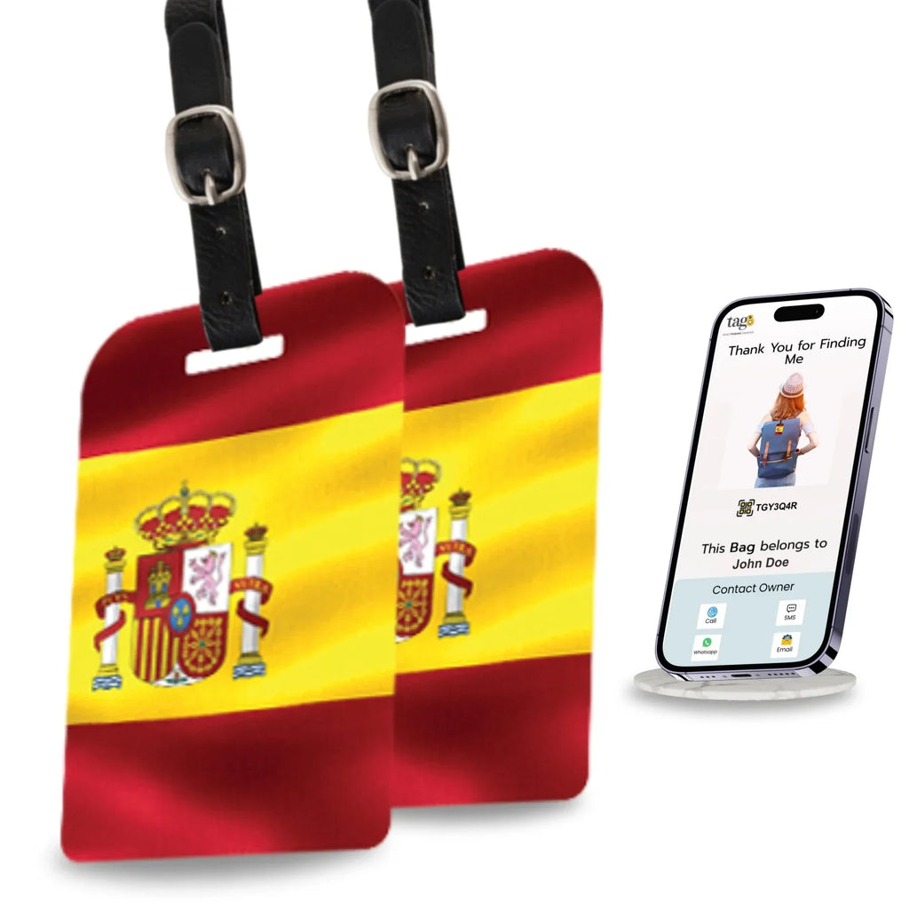 🌍 L'étiquette de bagage intelligente SPAIN