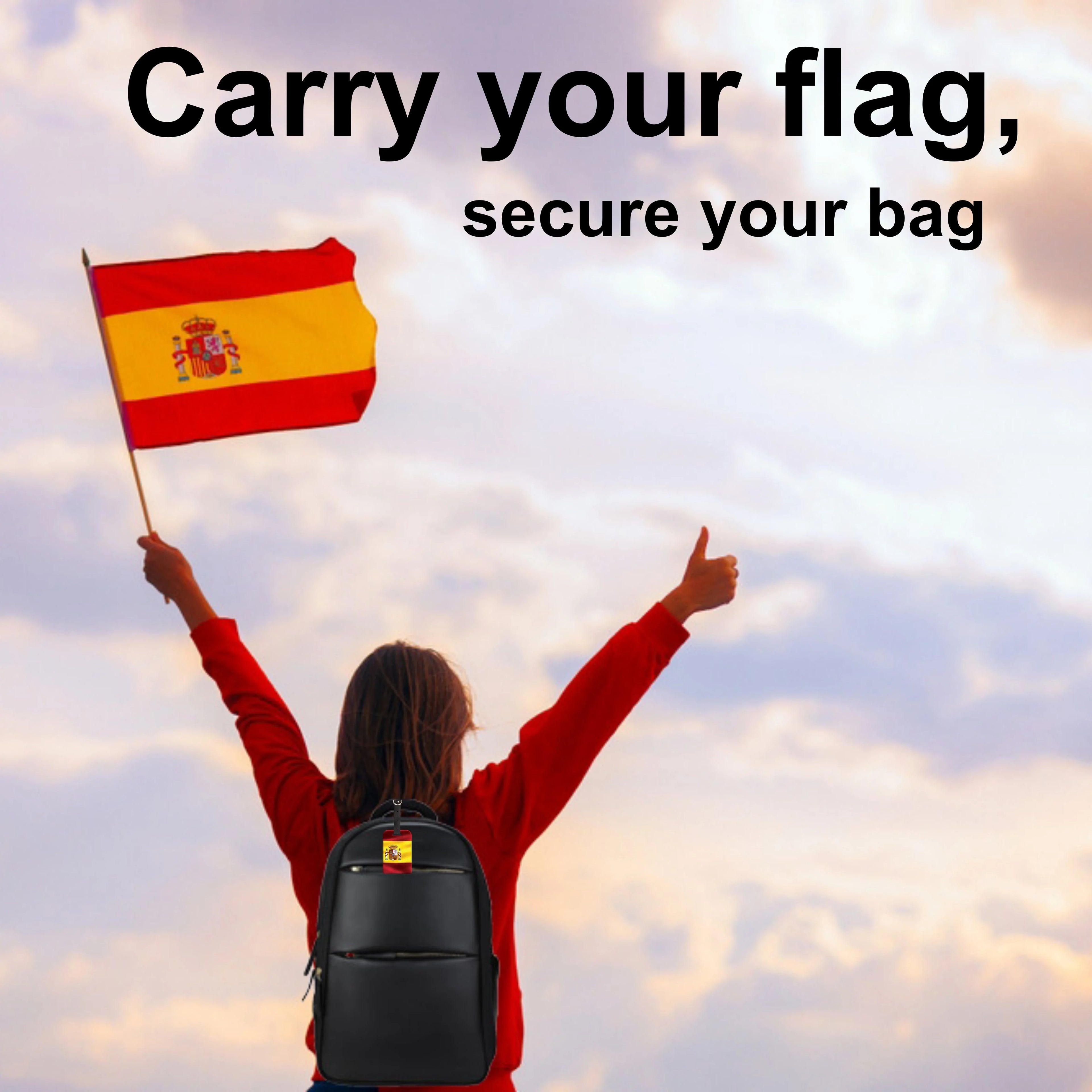 🌍 L'étiquette de bagage intelligente SPAIN
